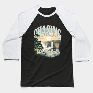 Chasing Waterfalls Baseball T-Shirt